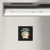 Das ist das Bootblatt Ghost Retro Halloween Kostüm Magnet (In Situ (Geschirrspüler))
