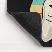 Das ist das Bootblatt Ghost Retro Halloween Kostüm Mousepad (Ecke)