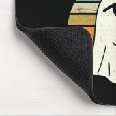 Das ist das Bootblatt Ghost Retro Halloween Kostüm Mousepad (Ecke)