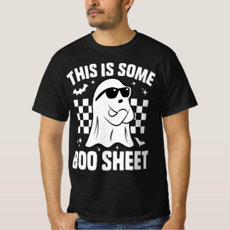 Das ist das Bootblatt Ghost Retro Halloween Kostüm T-Shirt