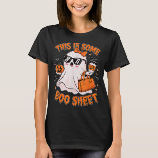 Das ist das Bootblatt Ghost Retro Halloween Kostüm T-Shirt
