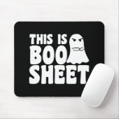 Das ist das Bootschild Ghost Funny Halloween-Kostü Mousepad (Mit Mouse)