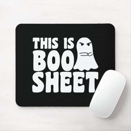 Das ist das Bootschild Ghost Funny Halloween-Kostü Mousepad (Mit Mouse)