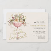 Das ist das Brautparty des Grünen Moos Winter Einladung (Vorderseite)