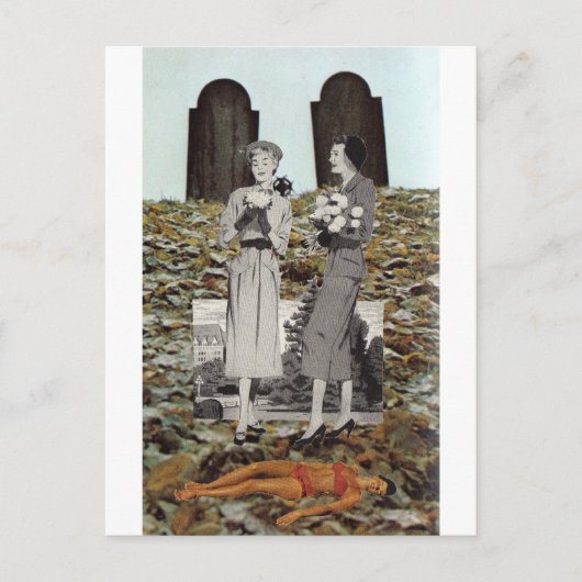 Das ist das Ende und sein Stillleben! Postkarte (Vorderseite)