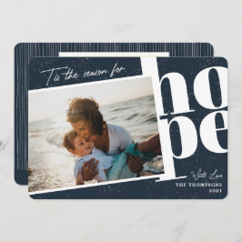 Das ist das Foto der Season Hope Feiertagskarte