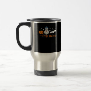 Das ist das Fußball-Halloween-Spooky Pumpkin Reisebecher