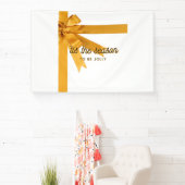 Das ist das Gold 4x6 Vinyl Banner der Saison (InSitu)