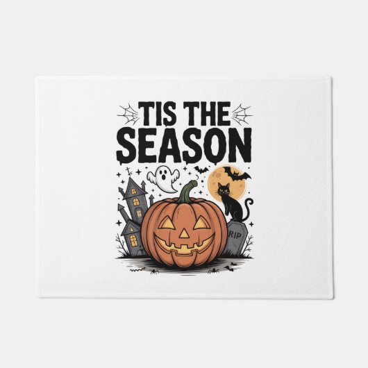 Das ist das Halloween der Saison Fußmatte (Vorderseite)