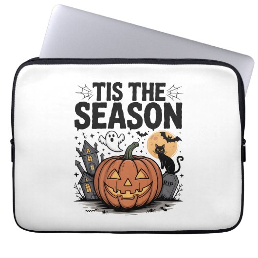 Das ist das Halloween der Saison Laptopschutzhülle (Vorderseite)