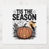 Das ist das Halloween der Saison Schaumweinetikett (Einzelnes Label)