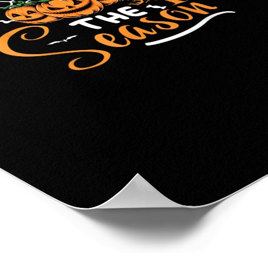 Das ist das Halloween-Kürbiskostüm der Saison Poster (Ecke)