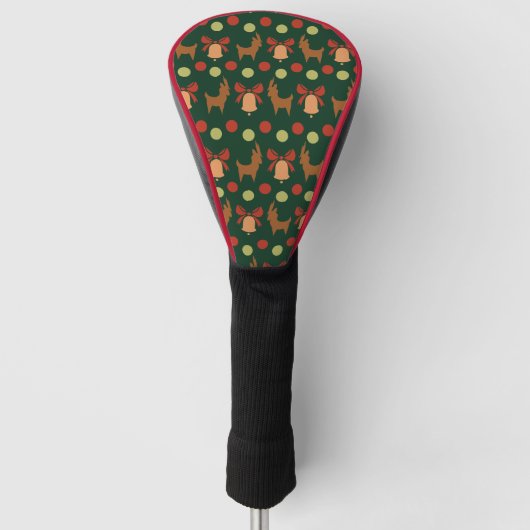 Das ist das Jahreszeitmuster Golf Headcover (Vorderseite)