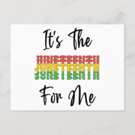 Das ist das Jüngste für mich Melanin Black Sista B Postkarte