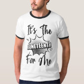 Das ist das Jüngste für mich Melanin Black Sista B T-Shirt (Vorderseite)