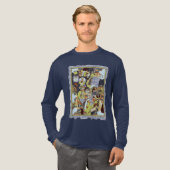 Das ist das Leben Tri-Blend Shirt (Volle Vorderseite)