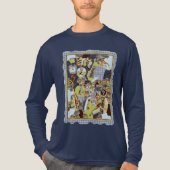 Das ist das Leben Tri-Blend Shirt (Vorderseite)