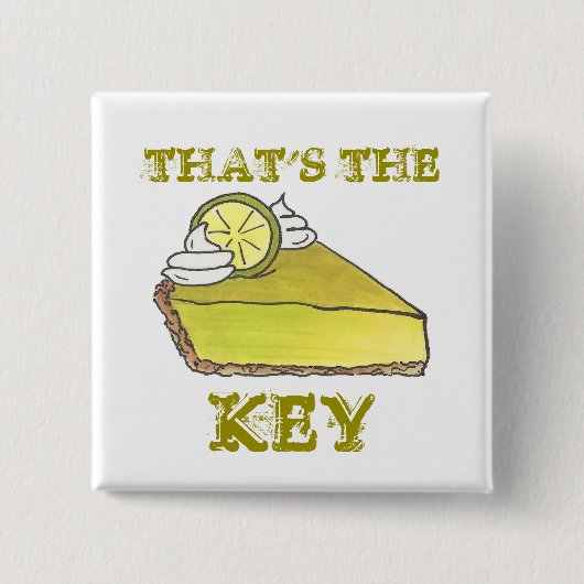 Das ist das Limone Stück des Florida-Kies. Button (Vorderseite)