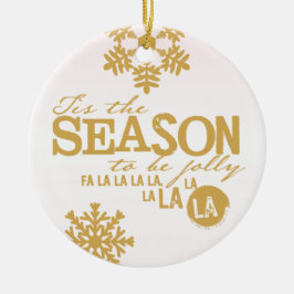 Das ist das Personalisierte Ornament der Jahreszei