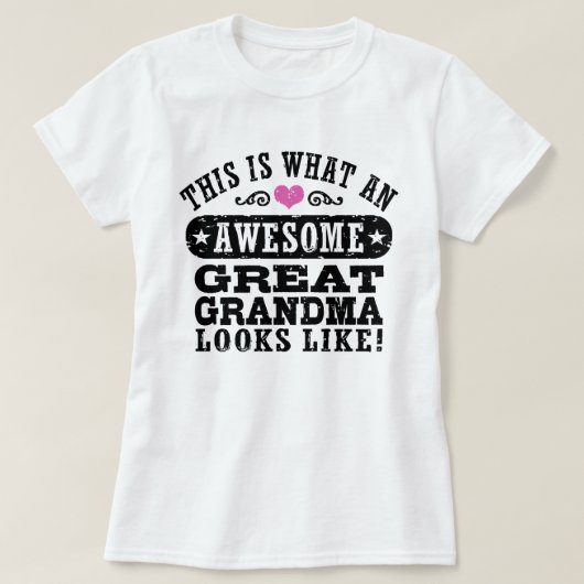 Das ist das Phantastische große Oma T-Shirt (Design vorne)
