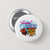 Das ist das Problem mit der Liebe! Button (Vorne & Hinten)