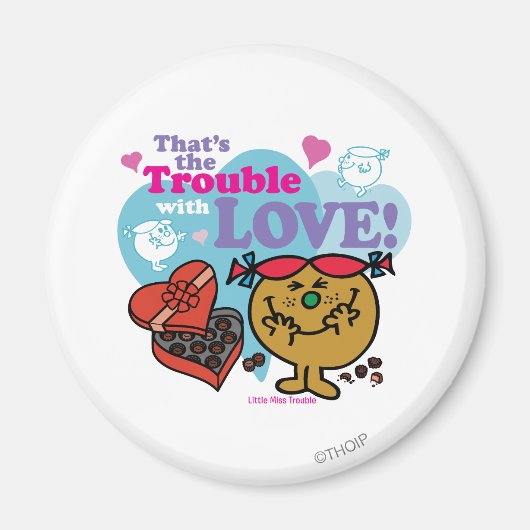 Das ist das Problem mit der Liebe! Magnet (Vorne)