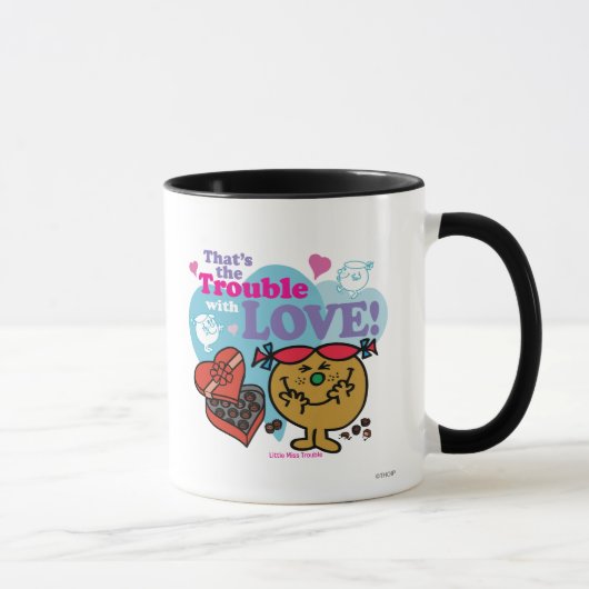 Das ist das Problem mit der Liebe! Tasse (Rechts)