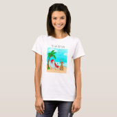 Das ist das Sea-Sun-Snowbird-Weihnachtsfest T-Shirt (Vorne ganz)