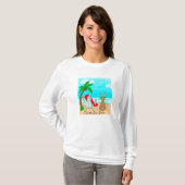 Das ist das Sea-Sun-Snowbird-Weihnachtsfest T-Shirt (Vorne ganz)