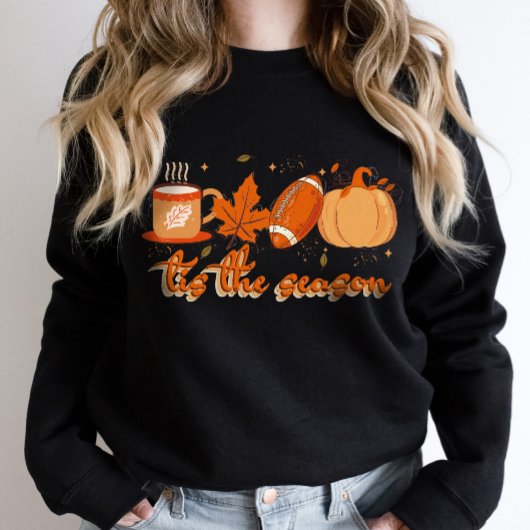 Das ist das Season Football Pumpkin Fall Sweatshir Sweatshirt