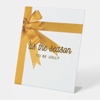 Das ist das Season Gold Pedestal-Zeichen Sockelschild