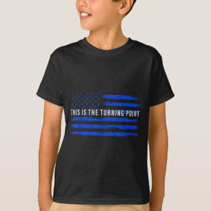 Das Ist Das Wendepunkt-Tee Usa-Flagge Für Männer F T-Shirt