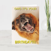 DAS IST DEIN GEBURTSTAG!! KARTE (Vorderseite)