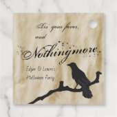 Das ist dein Gefallen und nichts mehr Raven Hallow Geschenkanhänger (Rückseite)