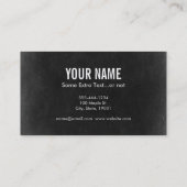 Das ist dein Jahr Visitenkarte (Rückseite)