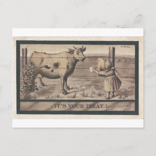 Das ist deine Leckerei! Postkarte (Vorderseite)