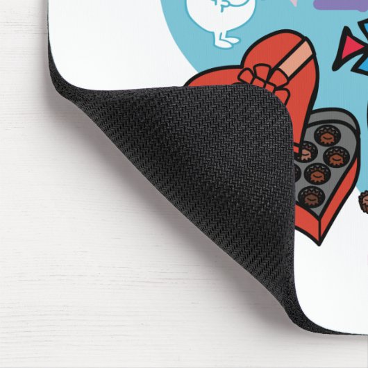 Das ist der Ärger mit der Liebe! Mousepad (Ecke)