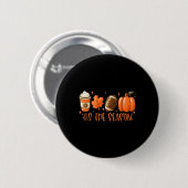 Das ist der Erntedank der Saison Fußball Fall Button (Vorne & Hinten)