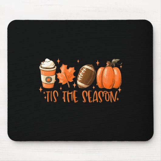 Das ist der Erntedank der Saison Fußball Fall Mousepad (Vorne)