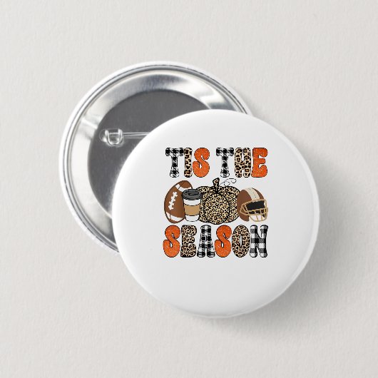 Das ist der Erntedank-Funny von der Jahreszeit Button (Vorne & Hinten)