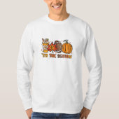 Das ist der Fall des Fußball-Kürbiss der Saison T-Shirt (Vorderseite)