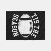 Das ist der Fußball der Saison Fleecedecke (Vorderseite (Horizontal))