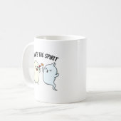 Das ist der Geist-Funny-Halloween-Geisterpun Kaffeetasse (Vorderseite Links)