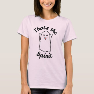 Das ist der Geist - Niedliches Happy Ghost Design T-Shirt
