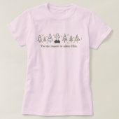 DAS IST DER GRUND Christliche Weihnachtskrippe Pin T-Shirt (Design vorne)