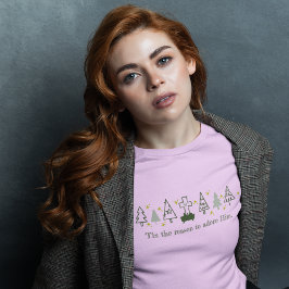 DAS IST DER GRUND Christliche Weihnachtskrippe Pin T-Shirt