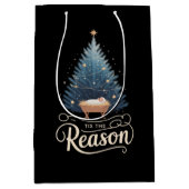 Das ist der Grund für die Christliche religiöse We Mittlere Geschenktüte (Vorderseite)