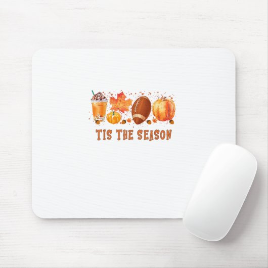 Das ist der Herbst der Saison Leopard Fußball Mousepad (Mit Mouse)