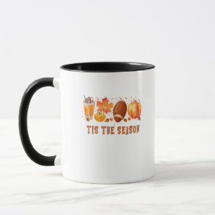 Das ist der Herbst der Saison Leopard Fußball Tasse