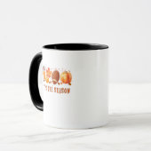 Das ist der Herbst der Saison Leopard Fußball Tasse (Vorderseite Links)